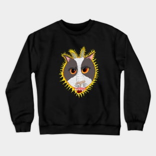 Evil Cat Crewneck Sweatshirt
